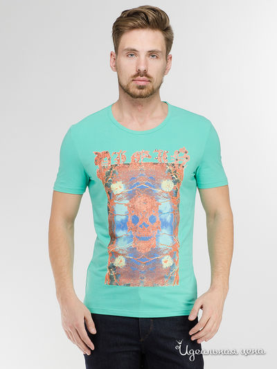 Футболка Philipp Plein, цвет зеленый