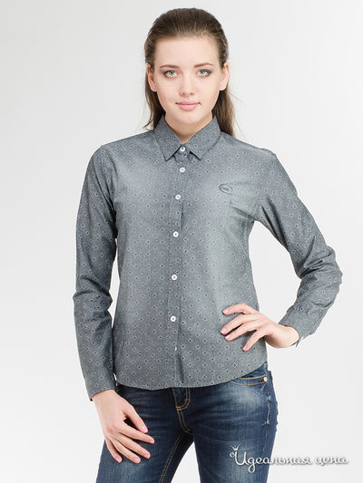 Рубашка Just Cavalli, цвет темно-серый