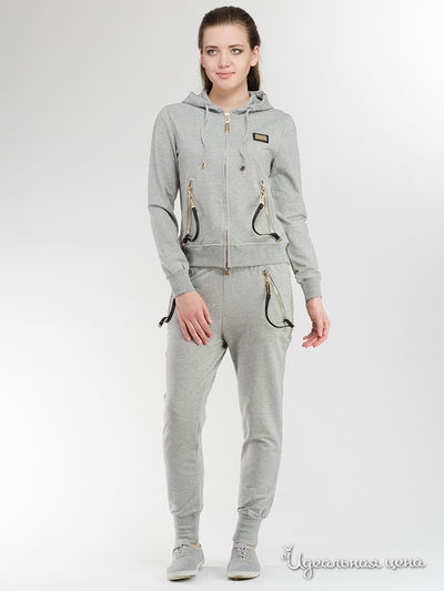 Спортивный костюм Elisabetta Franchi, цвет серый