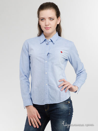 Рубашка Dsquared2, цвет голубой