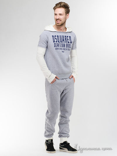 Спортивный костюм Dsquared2, цвет светло-серый