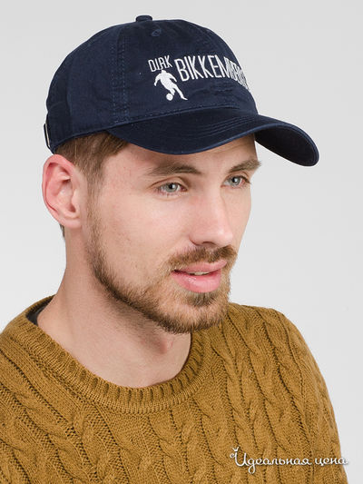 Бейсболка Dirk Bikkembergs, цвет синий