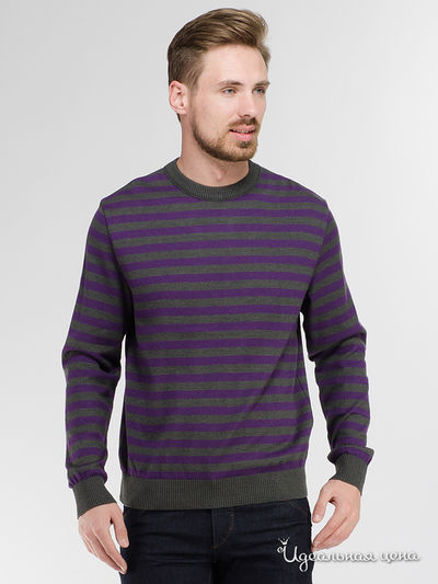 Джемпер Delazarro, цвет серый, фиолетовый