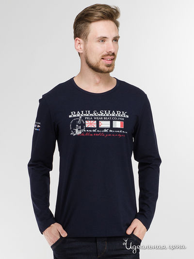 Лонгслив Paul & Shark, цвет синий