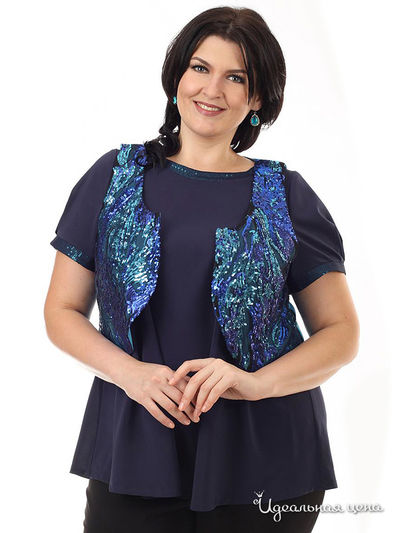 Жилет Natura, цвет бирюзовый