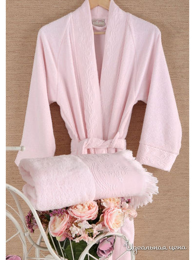 Халат Irya, цвет розовый