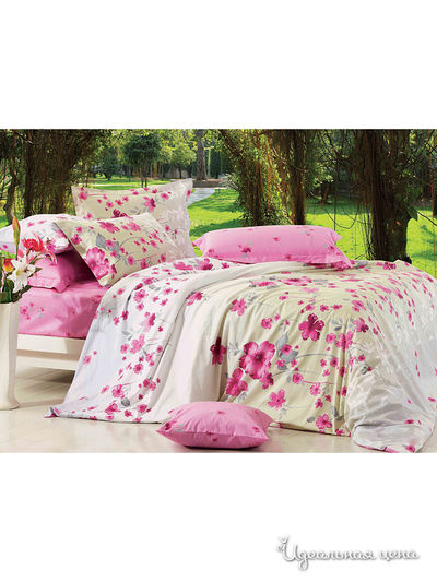 Комплект постельного белья семейный Танаис, цвет Мультиколор