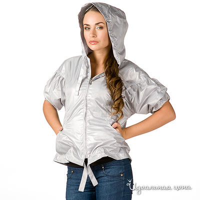 Ветровка French Fries, цвет цвет светло-серый