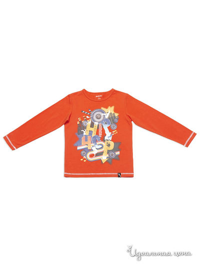 Лонгслив PlayToday, цвет оранжевый