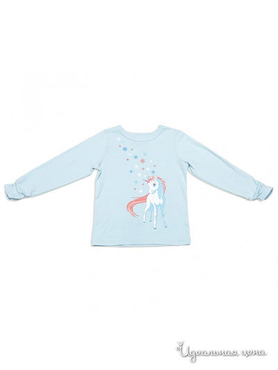 Лонгслив PlayToday, цвет голубой