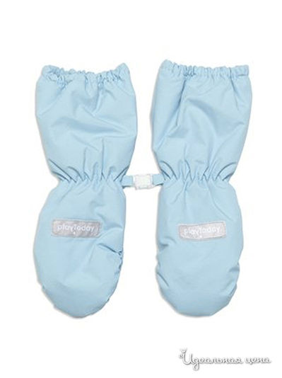 Варежки PlayToday, цвет голубой