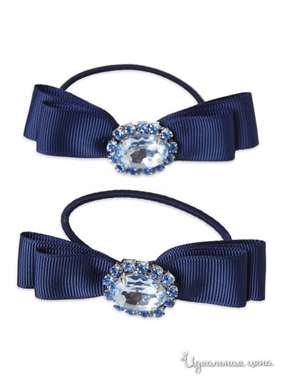 Резинки для волос, 2 шт S’COOL!, цвет синий