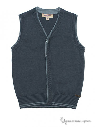 Жилет PlayToday, цвет серый