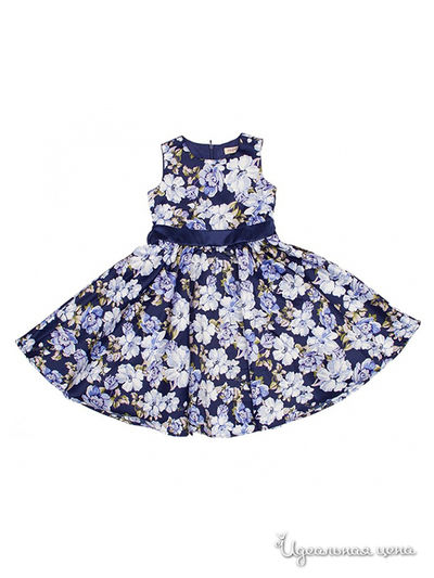 Платье PlayToday, цвет синий, белый