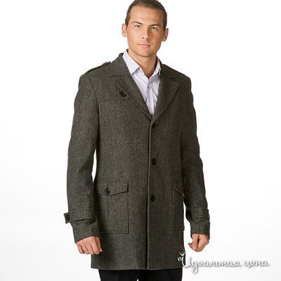 Полупальто French Fries, цвет цвет серый