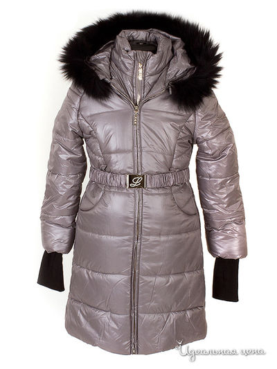Пальто Comusl для девочки, цвет серый