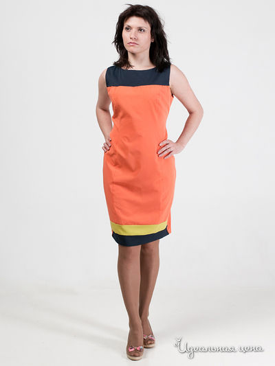 Платье Dena Savati, цвет оранжевый