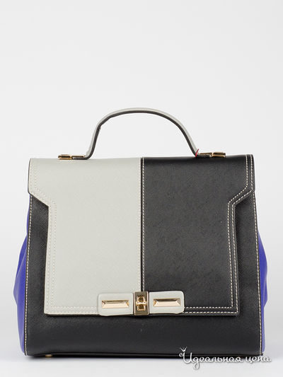 Сумка Milana, цвет серый, черный, синий