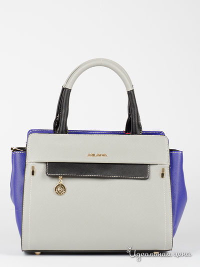 Сумка Milana, цвет серый, черный, синий