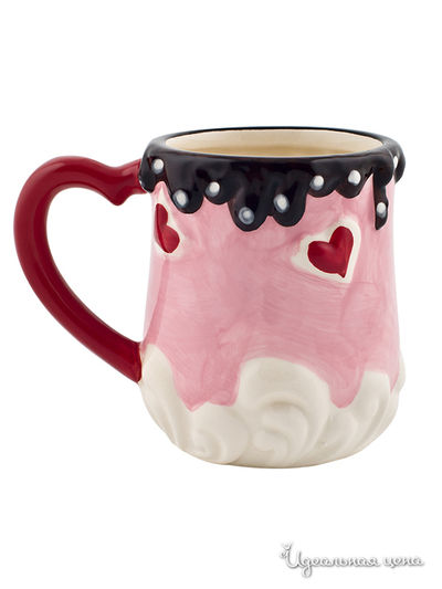 Кружка, 300 мл Elff Decor, цвет розовый