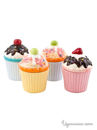 Набор из 4-х банок Elff Decor, цвет нет