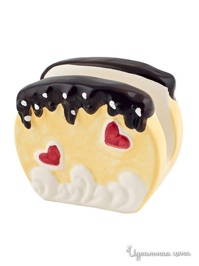 Салфетница Elff Decor, цвет желтый