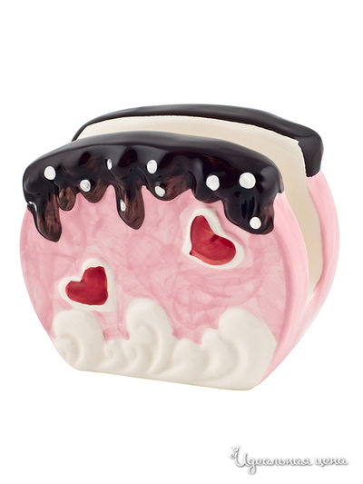 Салфетница Elff Decor, цвет розовый