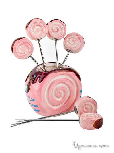 Подставка для канапе Elff Decor, цвет розовый