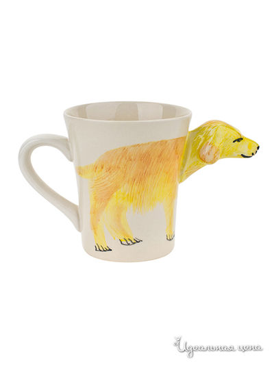 Кружка 3D Elff Decor, цвет слоновая кость, мультикорол