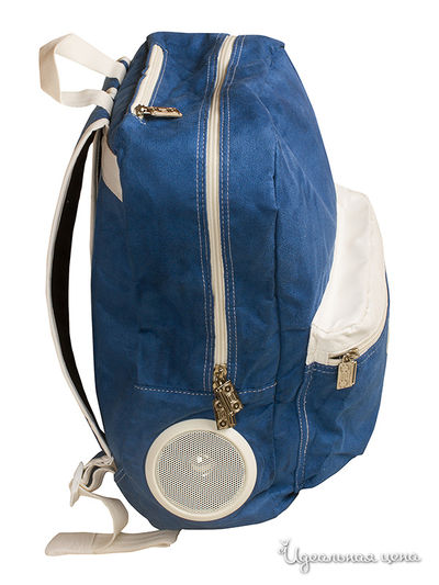 Рюкзак со встроенными динамиками Fydelity, цвет синий