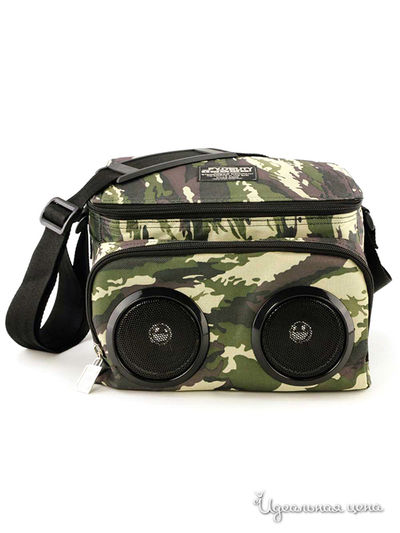 Сумка-холодильник со встроенными динамиками Fydelity, цвет хаки