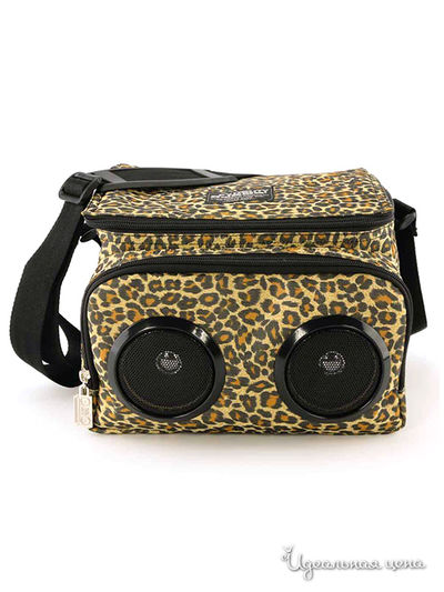 Сумка-холодильник со встроенными динамиками Fydelity, цвет коричневый