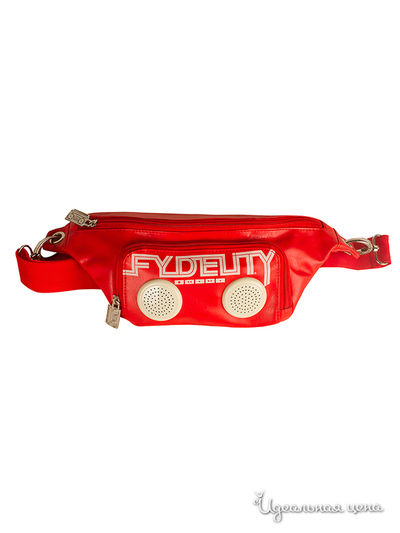 Сумка со встроенными динамиками Fydelity, цвет красный