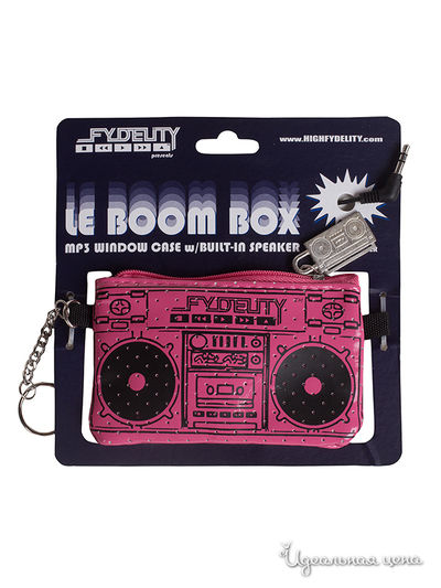 Мини сумка со встроенным динамиком Fydelity, цвет розовый