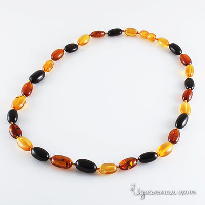 Бусы Migura, цвет коричневый