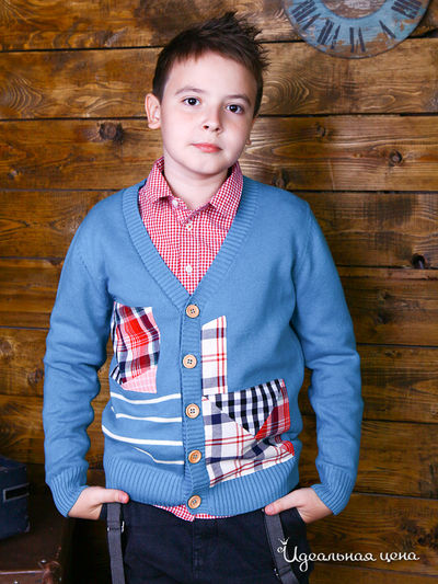 Кардиган Dena Savati, цвет бирюзовый