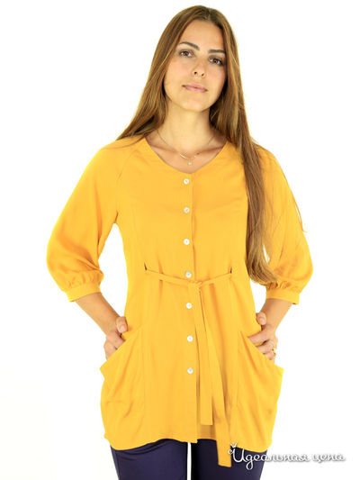 Блуза Fleuretta, цвет желтый