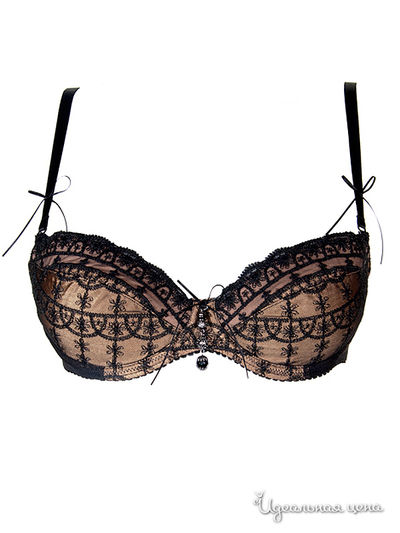 Бюстгальтер пуш-ап V.I.P.A, цвет коричневый