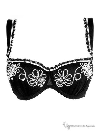 Бюстгальтер-балконет V.I.P.A, цвет черный