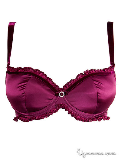Бюстгальтер пуш-ап V.I.P.A, цвет бордовый