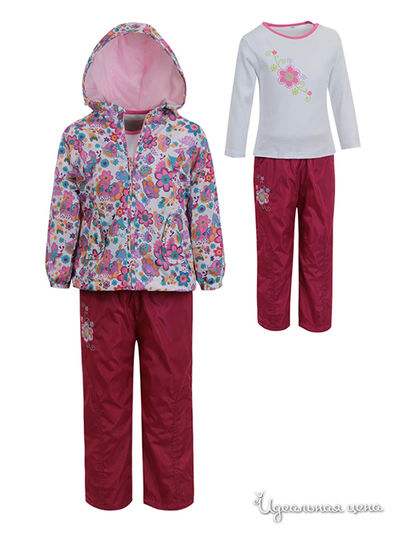 Комплект M & D, цвет малиновый