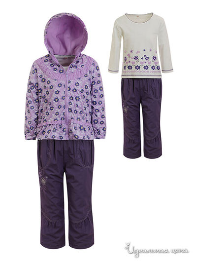 Комплект M & D, цвет сиреневый