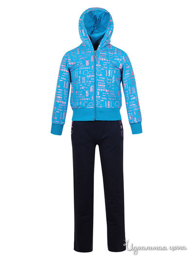 Костюм спортивный M & D, цвет бирюзовый