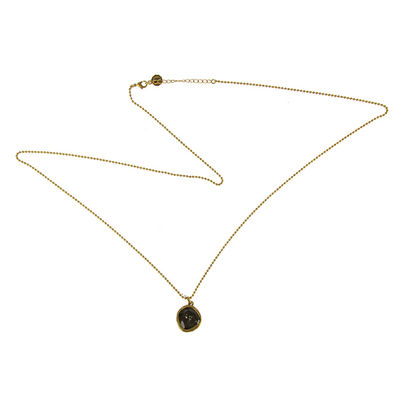 Колье Lizas, цвет оливковый