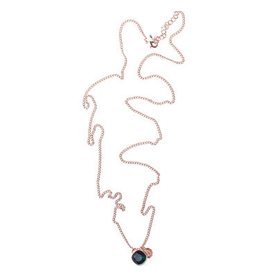 Колье Lizas, цвет золотой, зеленый