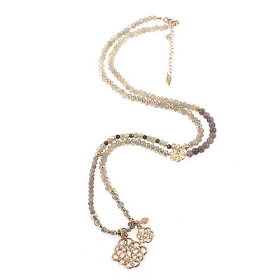 Колье Lizas, цвет бежевый