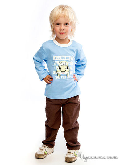 Лонгслив Abel, цвет голубой