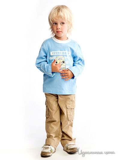 Лонгслив Abel, цвет голубой