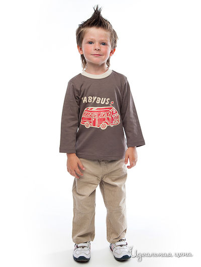 Лонгслив Abel, цвет коричневый