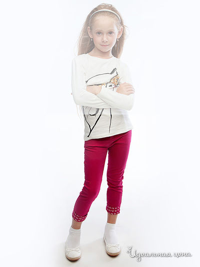 Капри Koko Denim, цвет бордовый